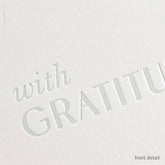 With Gratitude Card
